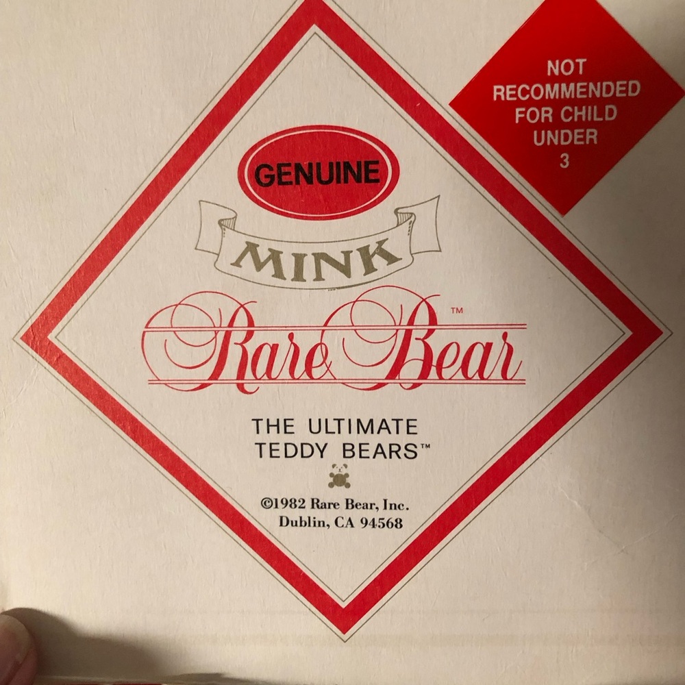 Collectible Mink “RARE BEAR”. - Picture 5 of 9